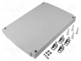 SARANOITU ETUPANEELI - POLYKARBONAATTI - W: 262MM - L: 379MM - CAB - Koteloiden lisätarvikkeet - FP4030D - 1