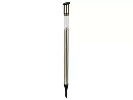 SOLAR LIGHT with stainless steel pole, H70cm - 20pcs in Display - Aurinkopaneelivalaisimet - CSOL09D - 1