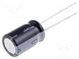 ELEKTROLYYTTIKONDENSAATTORI - THT - 470UF - 63VDC - Elektrolyyttikondensaattorit - pysty - UVZ1J471MHD - 1