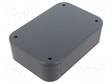 LAITEKOTELO - PF - X: 175MM - Y: 120MM - Z: 50MM - ABS - TUMMANHARMAA - Paneelikotelot - TKC-PF18-5-12D - 2