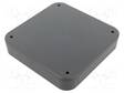 LAITEKOTELO - PF - X: 175MM - Y: 175MM - Z: 35MM - ABS - TUMMANHARMAA - Paneelikotelot - TKC-PF18-4-18D - 2