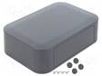 LAITEKOTELO - PF - X: 200MM - Y: 135MM - Z: 60MM - ABS - TUMMANHARMAA - Paneelikotelot - TKC-PF20-6-13D - 1
