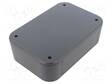 LAITEKOTELO - PF - X: 200MM - Y: 135MM - Z: 60MM - ABS - TUMMANHARMAA - Paneelikotelot - TKC-PF20-6-13D - 2