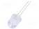 LED - KELTAINEN - 10MM - 4200MCD - 30° - ETUOSA: KUPERA - 3÷13VDC - Pyöreät LEDit - OSY5PAA131A-VVLED - 1