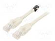 PATCH KAAPELI - U/UTP - CAT: 6 - RJ45-PISTOKE,MOLEMMIN PUOLIN - CCA - 0,5M - RJ45 Ethernet kaapelit - IBEHD - 1