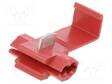 PIKALIITIN - PT/451 - JOHTOON - IDC - TINATTU - PUNAINEN - 15A - 600V - WAGO ja muut pikaliittimet - PTW-09S-RED - 1
