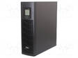 UPS VIRTALÄHDE - 1,6KW - 2KVA - 230V - RACK - 440X410X132MM - 9AH - 8H - UPS ja tietokeneen virtalähteet - RTS-LI-2K0-3U-LCD - 1