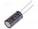 ELEKTROLYYTTIKONDENSAATTORI - LOW ESR - THT - 100UF - Elektrolyyttikondensaattorit - pysty - UPM1J101MPD - 1