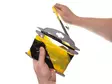 Black/yellow safety tape - 100 m - dispenser - Turvakyltit ja varoitustarrat - 1188-100D - 2