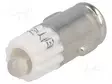 LED LAMPPU - VALKOINEN - BA7S - 24VDC - 24VAC - DIODIEN LM: 1 - Merkkivalot ja pienoislamput - 1516135W3D - 1