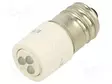 LED LAMPPU - VALKOINEN - E14 - 24VDC - 24VAC - MUOVI - -20÷60°C - Merkkivalot ja pienoislamput - 1863635W3D - 1
