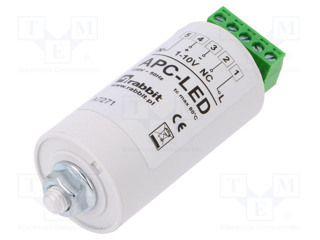 AUTOMATION MODULE: TIMER - 230VAC - FOR DIN RAIL MOUNTING - IP20 - Aikareleet ja ajastimet - RABBIT-APC-LED - 1