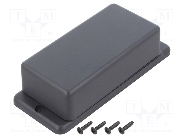 ASENNUSKOTELO - X: 45,6MM - Y: 90MM - Z: 27,5MM - TWF - ABS - Yleiskäyttöiset kotelot - TKC-TWF5-3-9D - 1