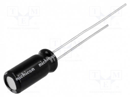 ELEKTROLYYTTIKONDENSAATTORI - BIPOLAARINEN - THT - Elektrolyyttikondensaattorit - pysty - UEP1J221MHD - 1
