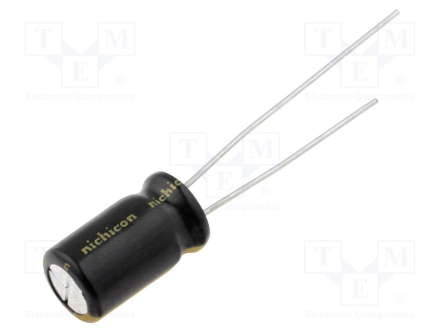 ELEKTROLYYTTIKONDENSAATTORI - THT - 2200UF - 35VDC - Bipolaarikondensaattorit - UKW1V222MHD - 1