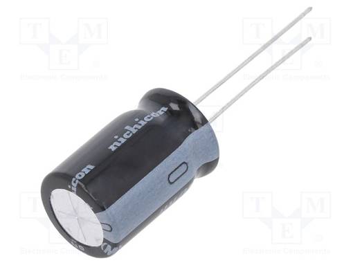ELEKTROLYYTTIKONDENSAATTORI - LOW ESR - THT - 10VDC - Elektrolyyttikondensaattorit - pysty - UHV1A472MHD - 1
