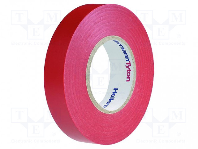 ERISTYSTEIPPI - W: 19MM - L: PAKS.: 0,15MM - PUNAINEN - Eristysteipit ja -nauhat - HTAPE-FLX-19RD - 1
