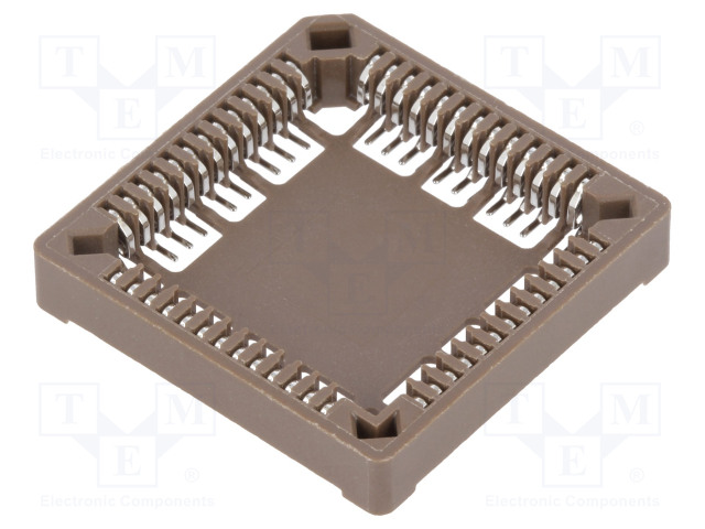 KANNATIN: INTEGROIDUT PIIRIT - PLCC52 - FOSFORIPRONSSI - TINATTU - 1A - PLCC kannat - PLCC-52SMD - 1
