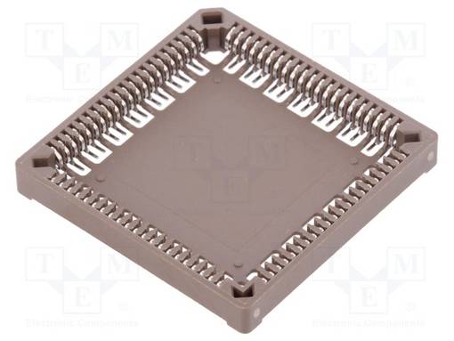 KANNATIN: INTEGROIDUT PIIRIT - PLCC84 - FOSFORIPRONSSI - TINATTU - 1A - PLCC kannat - PLCC-84SMD - 1