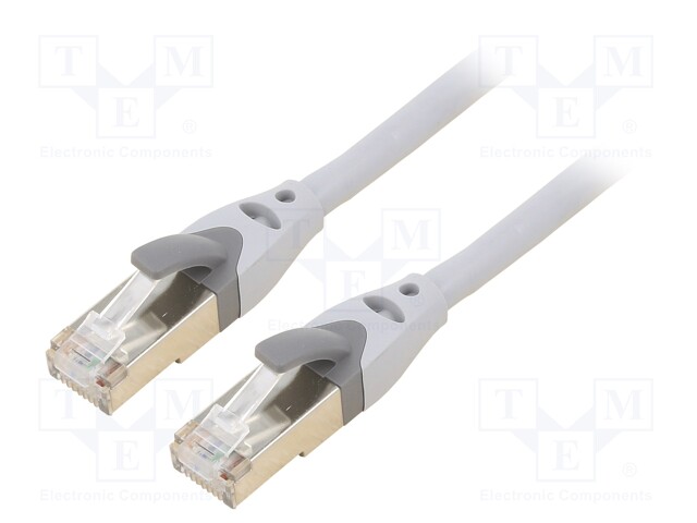 PATCH KAAPELI - S/FTP - CAT: 6A - RJ45-PISTOKE,MOLEMMIN PUOLIN - OFC - RJ45 Ethernet kaapelit - IBHHD - 1