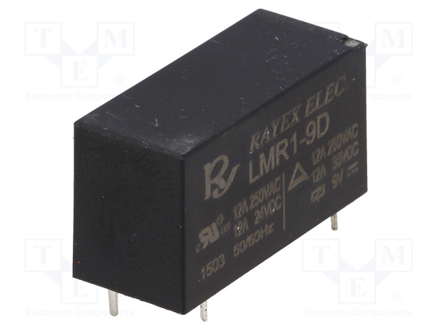 RELE - SPST-NO - UKELAN: 12VDC - 16A/250VAC - LM1H - Pienoisreleet - LM1HA-12D - 1