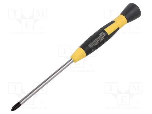 SCREWDRIVER: PRECISION - PHILLIPS - PH1 - BLADE LENGTH: 75MM - ESD - Ruuvimeisselit ja sarjat - SA.801-1-75ESD - 1