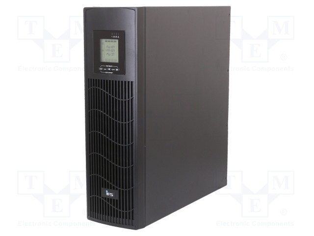 UPS VIRTALÄHDE - 1,6KW - 2KVA - 230V - RACK - 440X410X132MM - 9AH - 8H - UPS ja tietokeneen virtalähteet - RTS-LI-2K0-3U-LCD - 1