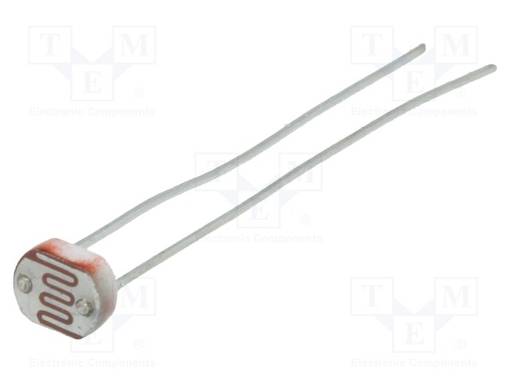 VALOVASTUS - 100MW - 150÷300KOHM - 560NM - THT - 150VDC - ØLED: 5MM - Metallikalvovastukset - PGM5659D - 1