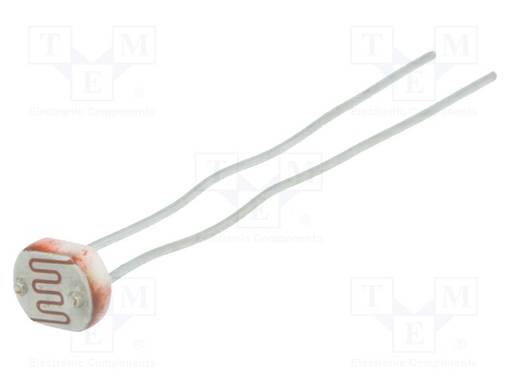 VALOVASTUS - 100MW - 50÷160KOHM - 560NM - THT - 150VDC - ØLED: 5MM - Metallikalvovastukset - PGM5649D - 1