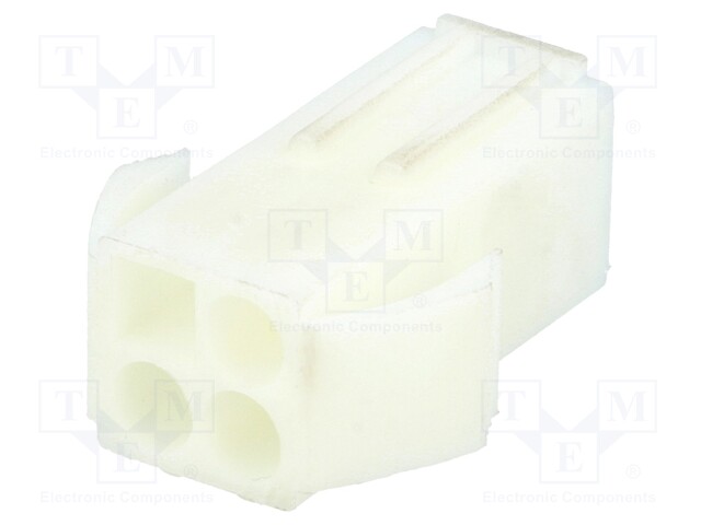 LIITIN: JOHTO-JOHTO - PISTOKE - UROS - PIN: 4 - 4,5MM - 2X2 - Signaaliliittimet rasteri 4,50mm - DS1069-02-4FCWD - 1