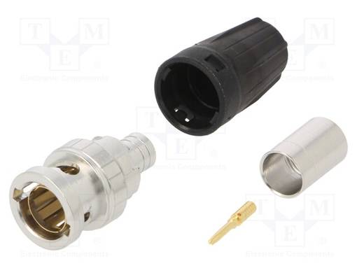 CONNECTOR BNC BAYONET WITHOUT BOOT - Erikoisliittimet - NTR-NBNC75BTU11-D - 1
