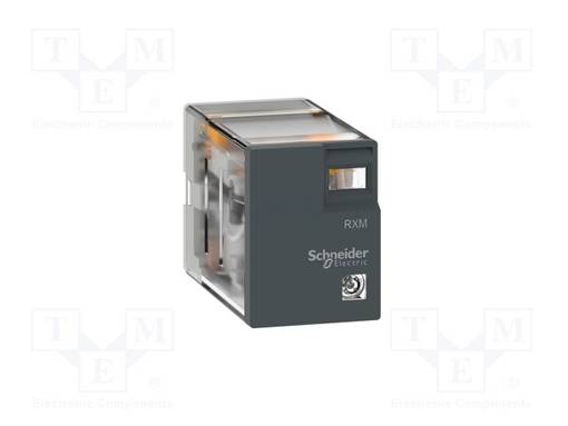 RELE - DPDT - UKELAN: 24VDC - IKOSKETINTEN MAX: 5A - Teollisuusreleet - RXM2LB1BD - 1