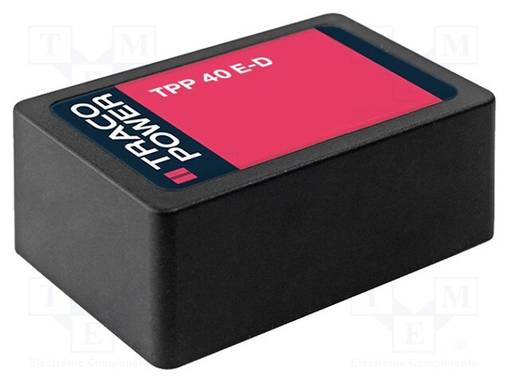 AC/DC MUUNNIN - 40W - TULOJÄNNITE 85÷264VAC,120÷370VDC - LÄHTÖJÄNNITE 15VDC - 92% - AC/DC muuntimet - TPP40-115E-D - 1