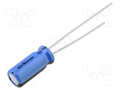 ELEKTROLYYTTIKONDENSAATTORI - THT - 220UF - 35VDC - Bipolaarikondensaattorit - UKA1V221MPD - 1