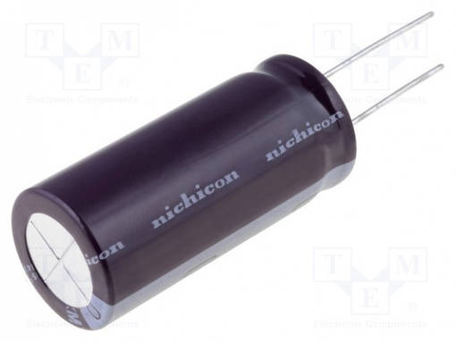 ELEKTROLYYTTIKONDENSAATTORI - LOW ESR - THT - 47UF - Elektrolyyttikondensaattorit - pysty - UPW2A470MPD - 1