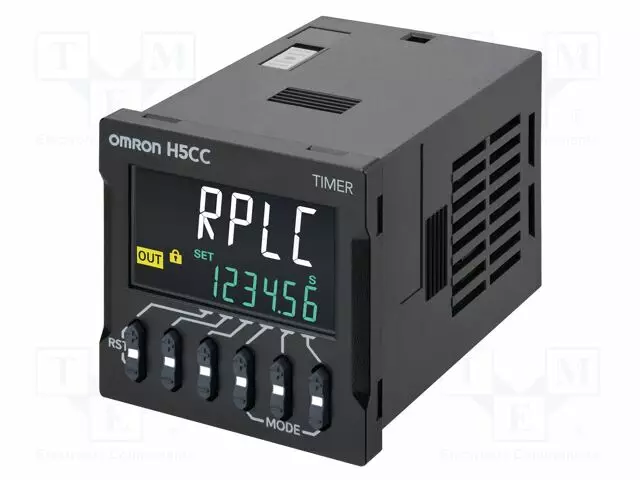 AUTOMATION MODULE: TIMER - SPDT - 24VAC - 12÷48VDC - SOCKET - 45X45MM - Aikareleet ja ajastimet - H5CC-L8D - 1