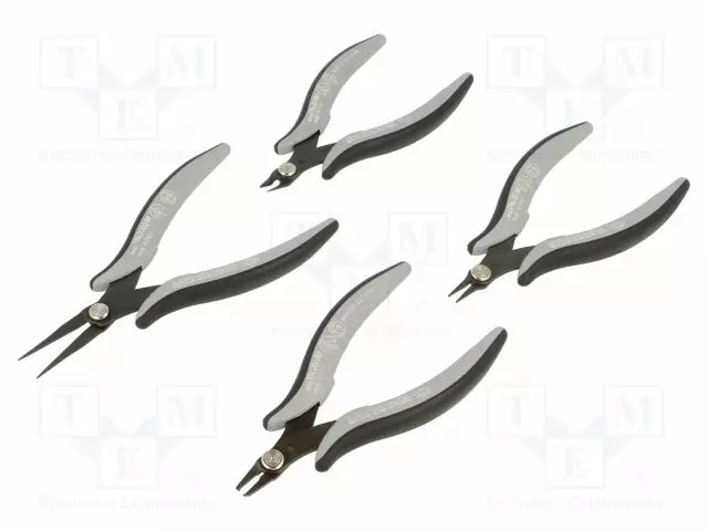 PLIERS: SET - ESD - CASE - 4PCS. - Pihtisarjat - PG-K4-UT1D - 1