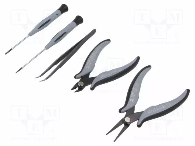 TYÖKALUTYÖKALUSARJA - KOTELO - ESD - 5KPL - Työkalulaukut ja säilytyslokerot - PG-K5-UT2D - 1