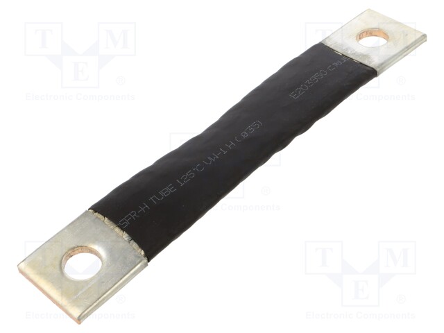 PUNOS - ERISTETTY MAADOITUSTEIPPI - W: 40MM - 120MM2 - Ø1: 17MM - 420A - Kuparipalmikot - IKT-120-200-1717-D - 1