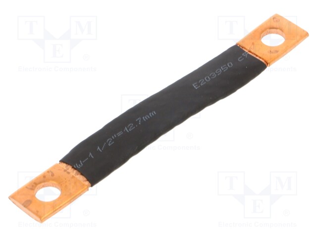 PUNOS - ERISTETTY MAADOITUSTEIPPI - W: 16MM - 16MM2 - Ø1: 9MM - Ø2: 9MM - Kuparipalmikot - IST-016-100-0909-D - 1