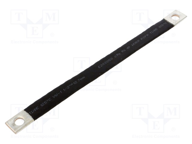 PUNOS - ERISTETTY MAADOITUSTEIPPI - W: 16MM - 16MM2 - Ø1: 9MM - Ø2: 9MM - Kuparipalmikot - IKT-016-200-0909-D - 1