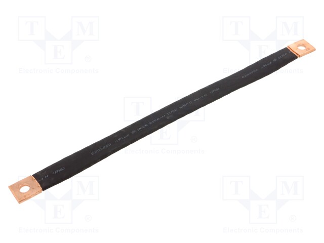 PUNOS - ERISTETTY MAADOITUSTEIPPI - W: 20MM - 25MM2 - Ø1: 9MM - Ø2: 9MM - Kuparipalmikot - IST-025-300-0909-D - 1