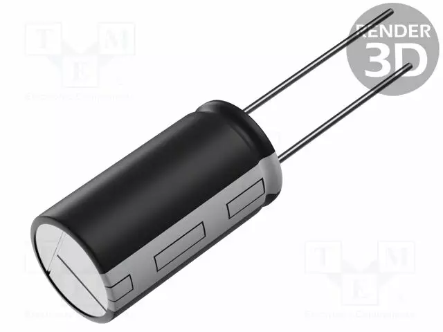 ELEKTROLYYTTIKONDENSAATTORI - LOW ESR - THT - 10VDC - Elektrolyyttikondensaattorit - pysty - UHE1A222MPD - 1