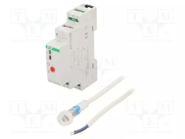 HÄMÄRÄKYTKIN - DIN-KISKOLLE - 230VAC - SPST-NO - IP20,IP65 - 16A - AZ - Rakennusautomatiikka - AZ-112-LED - 1