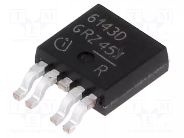 IC: POWER SWITCH - HIGH-SIDE - 33A - CH: 1 - N-CHANNEL - SMD - DPAK5 - Power switches - mikropiirit - BTS6143D - 1