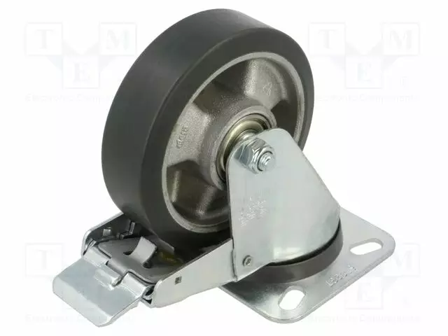 KULJETUSPYÖRÄ - Ø: 100MM - H: 128MM - ESD,VÄÄNTÖ- LUKITUKSELLA - Kuljetuspyörät - RE.F5-100SSF-N-ESD - 1