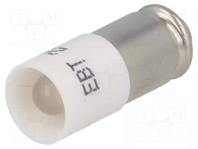 LED LAMPPU - VALKOINEN - S5,7S - 28VDC - 28VAC - DIODIEN LM: 1 - Merkkivalot ja pienoislamput - 1512145W3D - 1