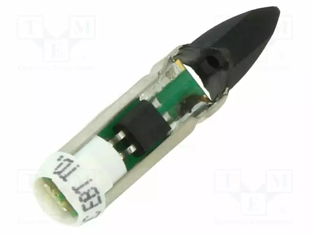 LED LAMPPU - VALKOINEN - T5,5 - 48VDC - 48VAC - MUOVI - -20÷60°C - Merkkivalot ja pienoislamput - 1505465W3D - 1
