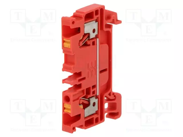 LIITIN: KISKO-24A - JOUSIPURISTIN - PUNAINEN - WEMID - 2,5MM2 - H: 55MM - Kiskoliittimet - A2C2.5RD - 1