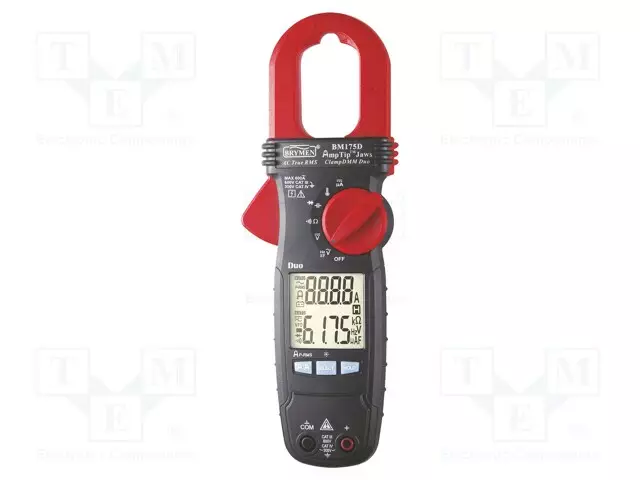YLEISMITTARI - DIGITAALINEN,PIHTIMÄINEN AC - LCD - (6000) - Pihtimittarit - BM175D - 1